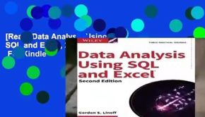 [Read] Data Analysis Using SQL and Excel, 2nd Edition  For Kindle