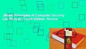 [Read] Principles of Computer Security Lab Manual, Fourth Edition  Review