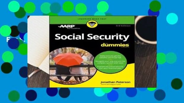 [Read] Social Security for Dummies  For Free