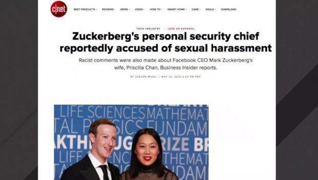 Report: Zuckerberg's Personal Security Chief Faces Misconduct Allegations