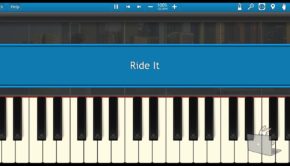 Ride It-Regard (Piano Tutorial Synthesia)