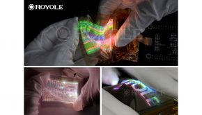 Royole introduces world's first micro-LED based stretchable display technology compatible with industrial manufacturing processes