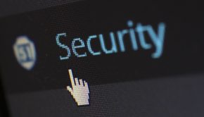 A computer cursor hovers over a security app icon. SDSU is seeking a founding director for its new Cybersecurity Center for Academic Excellence (SDSUCCAE).