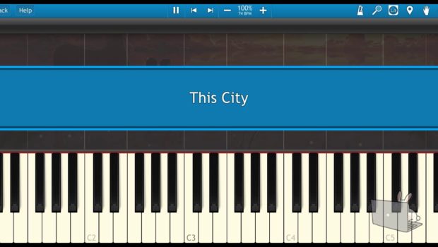 Sam Fischer - This City (Piano Tutorial Synthesia)