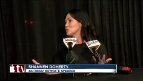 Shannen Doherty speaks at Bakersfield Womens Conference