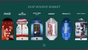 Snapchat uses AR technology to create virtual holiday stores for brands