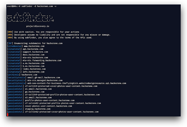 Subfinder - A Subdomain Discovery Tool That Discovers Valid Subdomains For Websites
