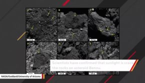Sunlight Is Disintegrating Rocks On Asteroid Bennu
