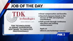 TDK Technologies is hiring software technology professionals - KTVI Fox 2 St. Louis