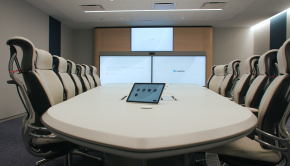 Cisco New York office, hybrid workplace, hybrid meeting