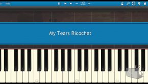 Taylor Swift – my tears ricochet (Piano Tutorial Synthesia)