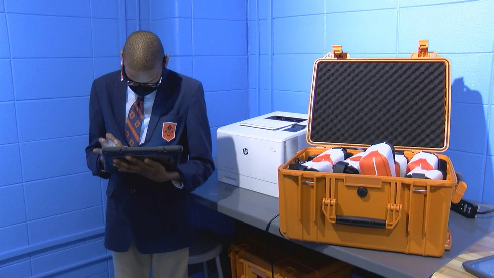 Technology-filled learning lab unveiled at W.E.B. DuBois Academy