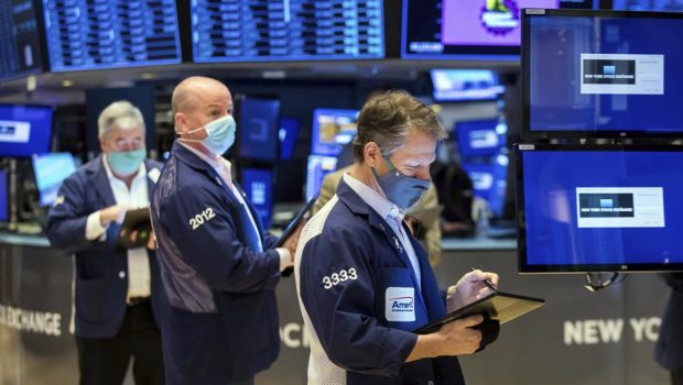 Technology sector leads stocks lower again on Wall Street