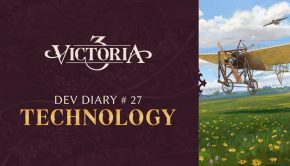Technology will be soft-capped by the Era system in Victoria 3