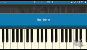 The Bones-Maren Morris (Piano Tutorial Synthesia)