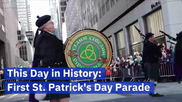 The First Saint Patrick's Day Parade Was On This Day