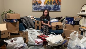'The little things count' | Arlington girl collects technology for Ukrainian refugees - WJLA