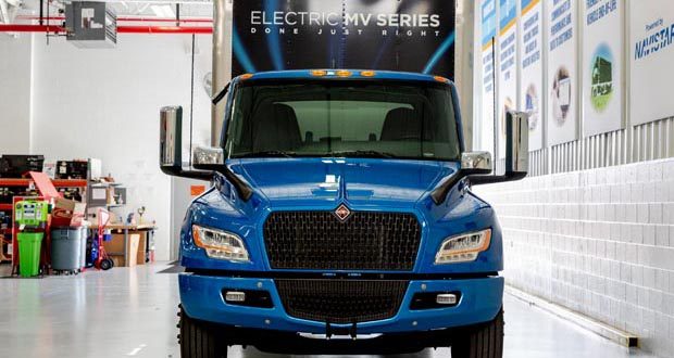 Navistar’s electric long-haul truck