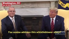 Trump Calls Whistleblower Story 'Political Hack-Job'