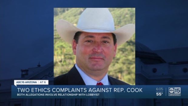 Two ethics complaints released against Representative Cook