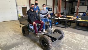 UW Oshkosh students engineer an electric vehicle
