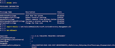 Using ActiveDirectory module for Domain Enumeration from PowerShell Constrained Language Mode