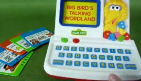 Vintage Sesame Street Big Bird's Talking WordLand Alphabet Spelling Computer Toy-