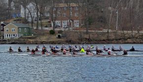 Women’s Rowing varsity eight falls to Ithaca