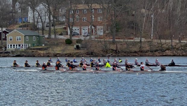 Women’s Rowing varsity eight falls to Ithaca
