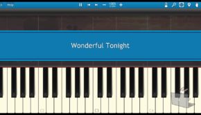 Wonderful tonight - Eric Clapton (Piano Tutorial Synthesia)
