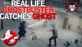 Worlds First captured ghost- GHOST violantly attacks caught on CCTV