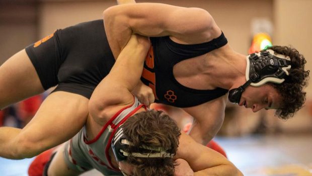 Wrestling competes at Empire Conference Championships